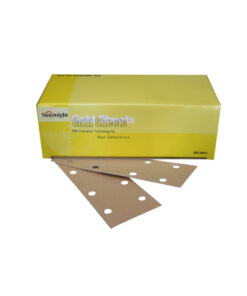 64914 Sunmight 8 Hole Velcro File Gold Sheet 70Mm X 198Mm (320) - 100P/P