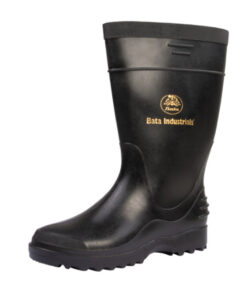 Bata Elegant Ladies Gumboot Blk Size 8