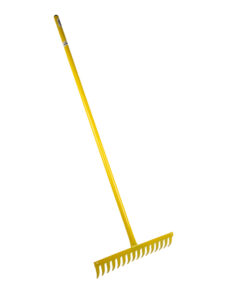 Kaufmann Garden Steel Rake 16T Yellow