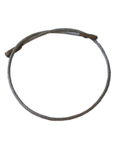 Cable Steel Cut 6X19 Galv 6Mm P/M
