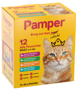 Pamper Jelly Assorted Favourites Multipack 12X 85G