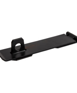 Kaufmann Hasp & Staple 150Mm H/Duty Blk Jap(Bulk)