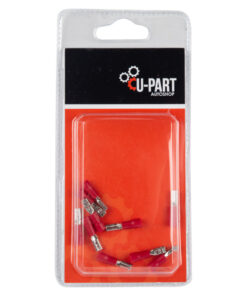 Terminal Red Female Rec Push On 0.5-1.5Mm 2.8Mm