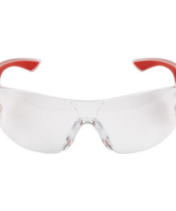 Safety Spectacles Sporty Cool Clear Red