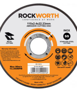 Rockworth Cutting Disc Steel 115X3.0Mm