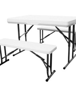 Kaufmann Table & Bench 3 Pc Picnic Set