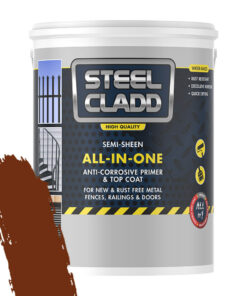 Steel Cladd All-In-One Water Based Brown 5L