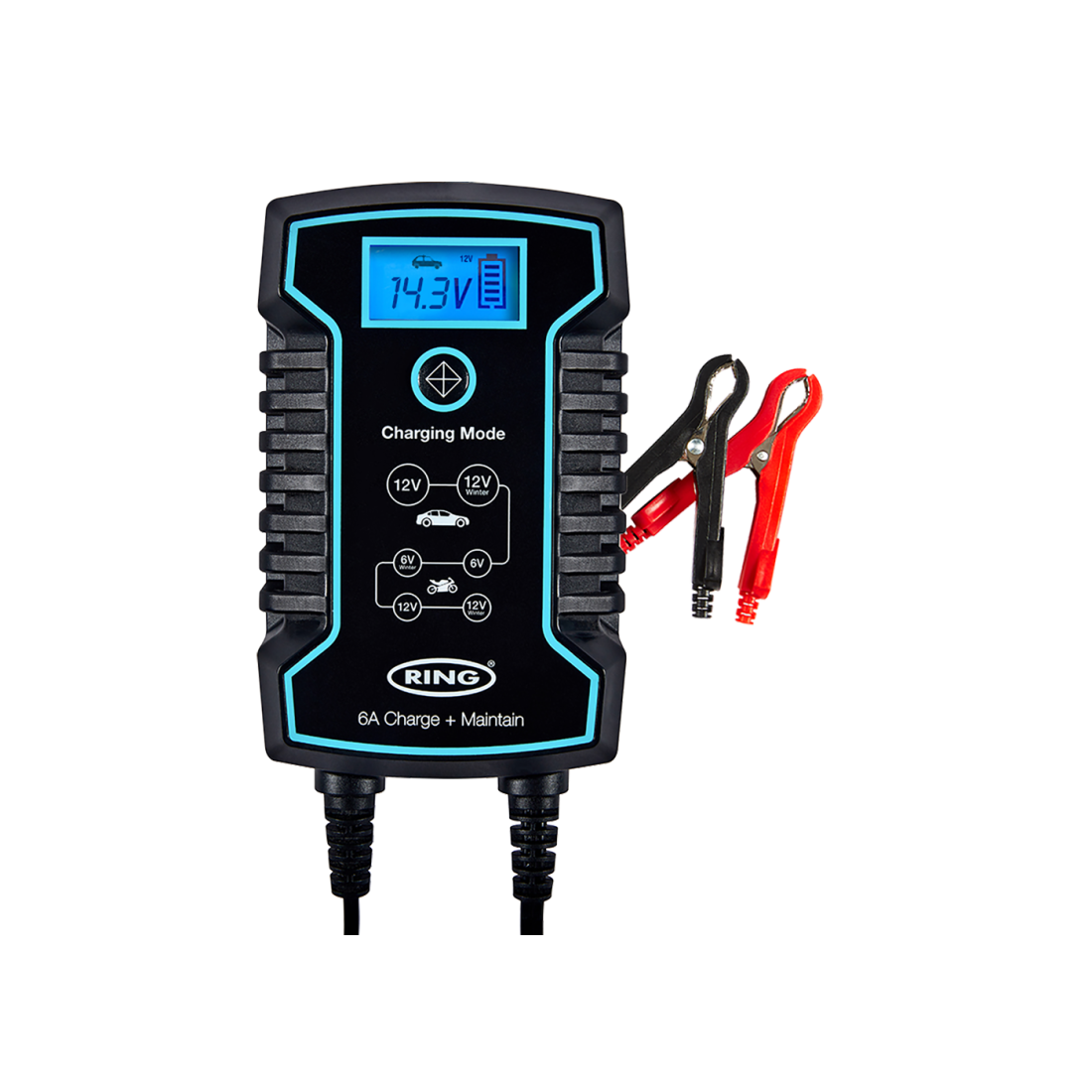 6A Smart Charger & Battery Maintainer