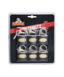 Padlock - Iron - 6k/A - 40mm - Pack of 6 - 97031068