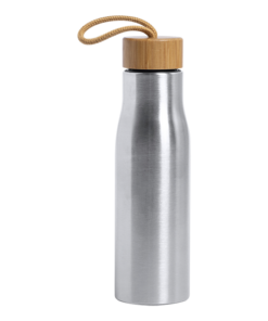 600ml Cork & Stainless Steel Drink Water Bottle – Eco Friendly