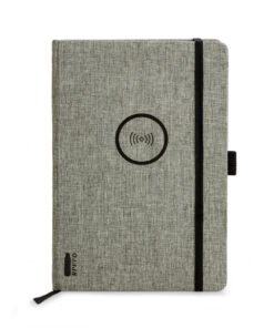 A5 Notebook With Integrated Wireless Charger – Rpet Eco Friendly