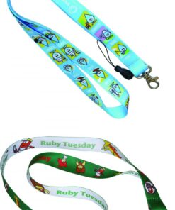 20mm dye sub full + swivel Lanyard – Min Order 100 units