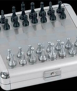 Chess/Backgammon in Metal Case set