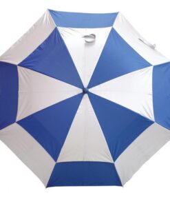 Comet Checked Umbrella – Blue