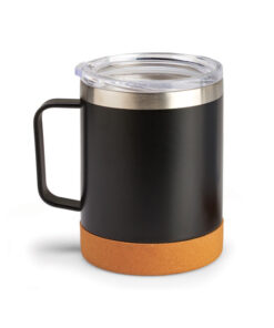 770ml Stainless Steel Water Bottle With Cork Lid – Avail in Black or White