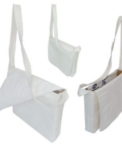 Natural Cotton & Plastic Conference Bag – Size: 350*300*100mm –