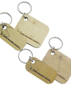 Pine Wood Keyrings (60*30) – Min Order: 250 units
