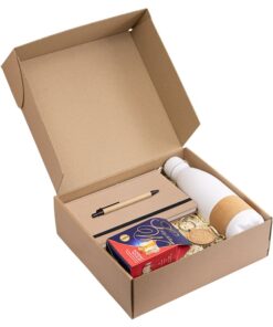 Eco Friendly Office Gift Set Hamper – Notebook, Bottle & Sally Williams