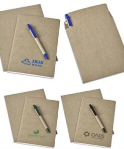 Eco Friendly Promo Wrinting Set – A5 Notebook & Pen