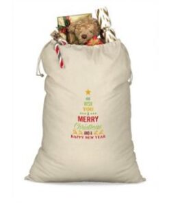 St Nicks Giant Cotton Drawstring Bag