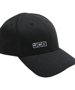 JCB Quality 6 Panel Cap with JCB Reflective Logo