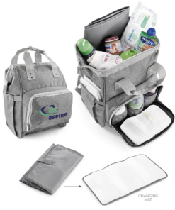 Kristy Diaper Bag With Changing Mat