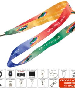 30mm Polyester dye sub full col 2 side