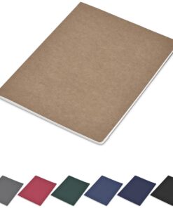 Maxi Soft Cover Kraft Notebook – FSC Certified Eco Friendly Paper (80 Lined Pages)