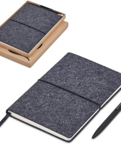Rikamimo rPET A5 Notebook & Pen Eco Friendly Gift Set