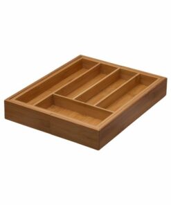 Bamboo Expandable Cutlery Tray (260/400X320X50MM) – MOQ: 24 units