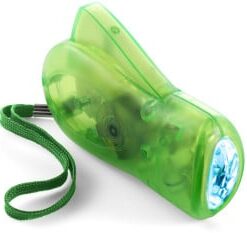 Dynamo self charging plastic torch with three LED lights. – Avai