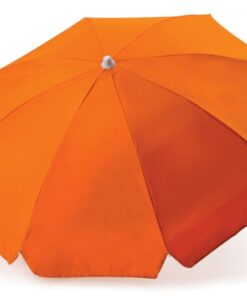 8 Panel Beach Umbrella-Orange