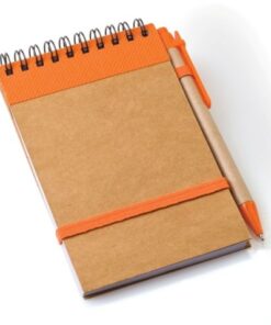 Eco-Friendly Punk Notebook-Orange