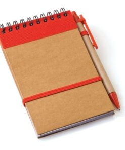 Eco-Friendly Punk Notebook-Red