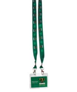 25mm Dye sublimation open lanyard with pouch (25mm polyester) –