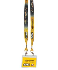 25mm Dye sublimation open lanyard with pouch (25mm satin) – Ava