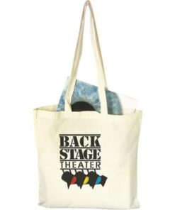 Cotton Shopper with Long HandlesKhakiKhaki