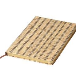 Cork A5 Notebook with double lined Black Trim – Black