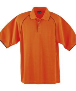 Navigator Raglan Golfer With High Vis Reflective Contrast Piping Details – Avail Yellow or Orange