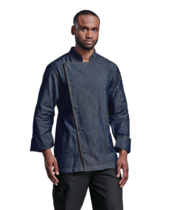 Premium Denim Chef Jacket
