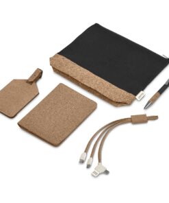 Ryoko Cork Gift Set – Eco Friendly, Useful & Complete Travel Accessories Set