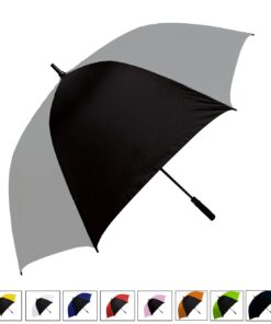 Various Colour 8 Panel Golf Umbrella With Strong Fiber Shaft & Eva Handle