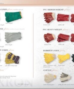 Green Lined Leather Welder Glove