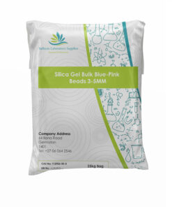 Silica Gel Bulk Blue-Pink Beads 3-5MM 25kg